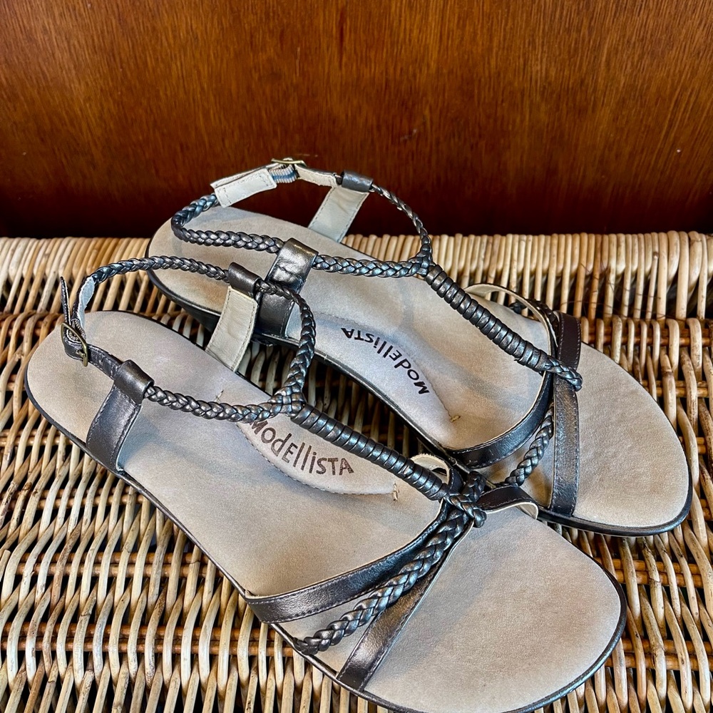New Bronze Leather Sandals - Woman’s
